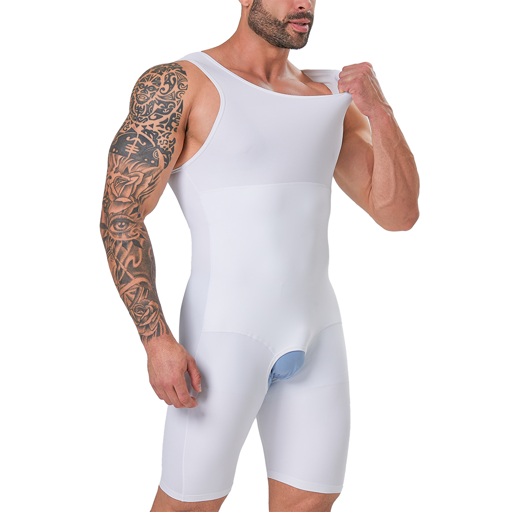 Shapewear Bodysuit Firm - 2024 ใหม่ล่าสุด Mens Full Body Shaper