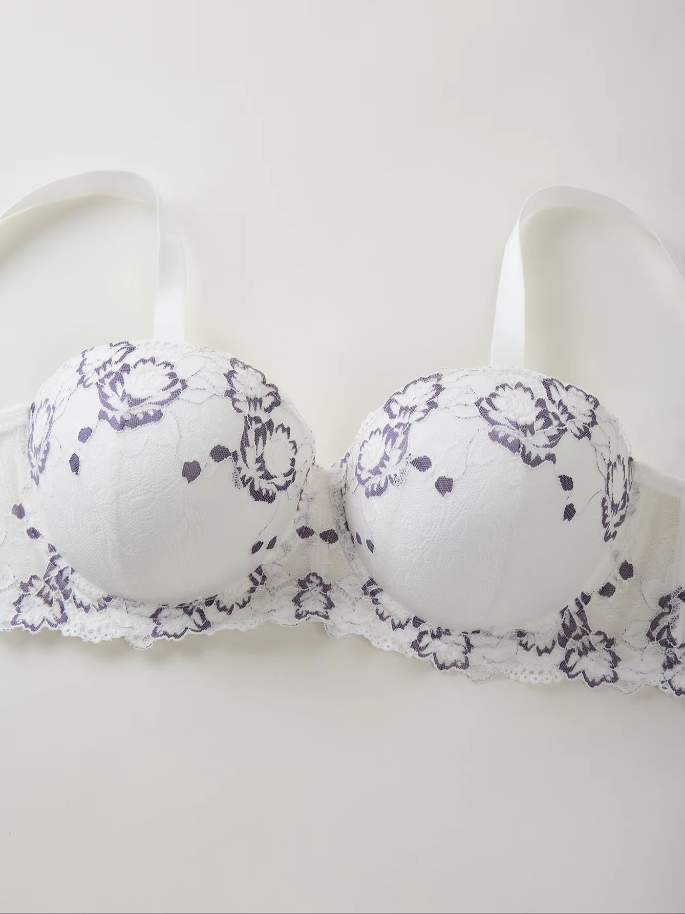 บราลูกไม้ปักลายสำหรับผู้หญิงไซ - Push Up Bra Padded บทวิจารณ์และราคา